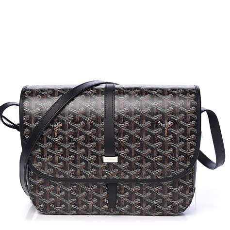 goyard black belvedere|goyard belvedere mm price.